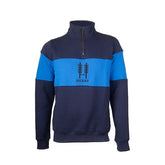 CLEARANCE - Hexby Classic 1/4 Zip Sweatshirt - Blue