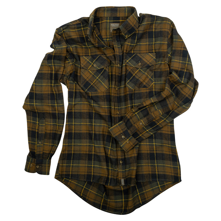 Jack Pyke Flannel Shirt Brown.
