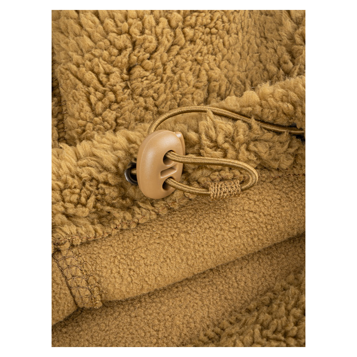 Jack Pyke Sherpa Fleece Hoodie Gen 2 Camel.