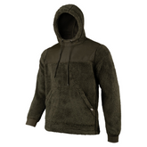 CLEARANCE - Jack Pyke Sherpa Fleece Hoodie Gen 2 Dark Olive.
