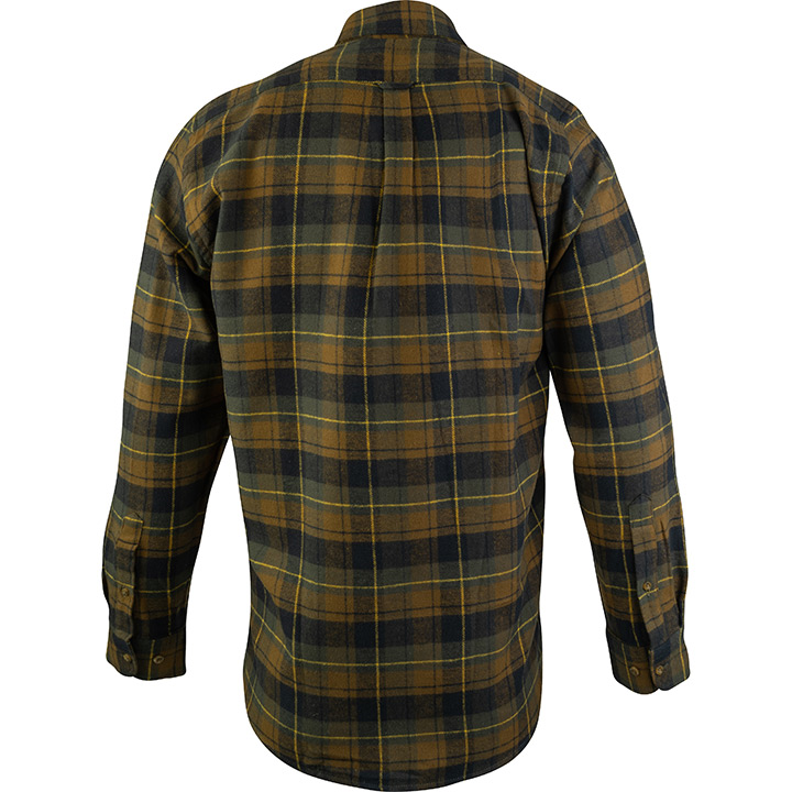 Jack Pyke Flannel Shirt Brown.