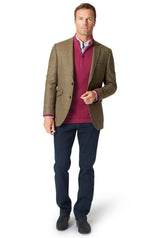 CLEARANCE - Brook Taverner Breedon Pure New Wool Check Jacket