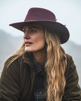 Hoggs of Fife Perth Crushable Felt Hat.