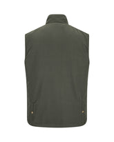 Hoggs Of Fife Breezer Bodywarmer Loden/Coffee.