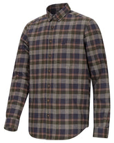 Hoggs Of Fife Kirkwall Brushed Flannel Check Shirt.