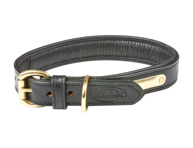 Weatherbeeta - Padded Leather Dog Collar