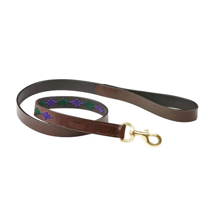 Weatherbeeta Polo Leather Dog Lead.