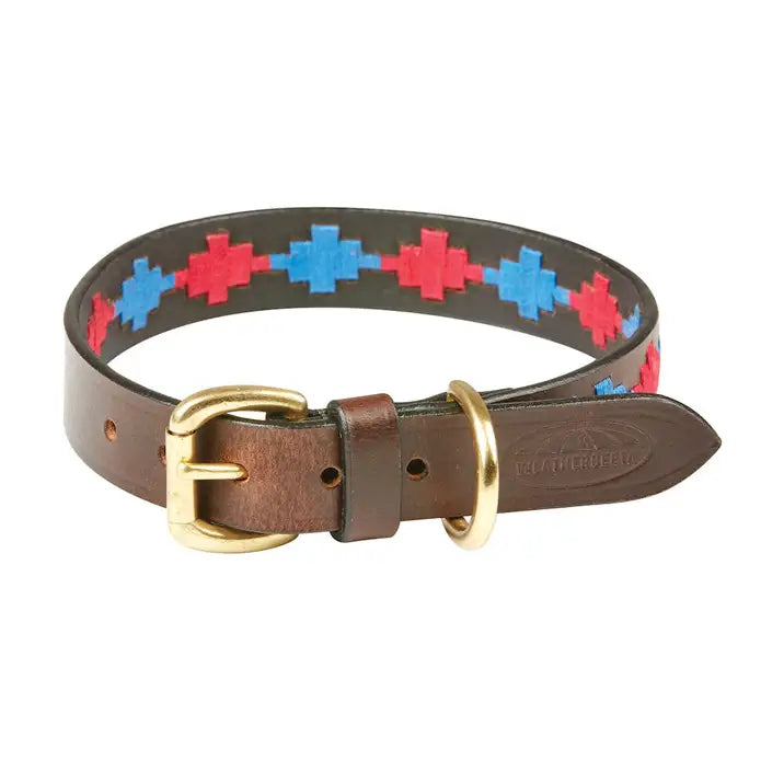 Weatherbeeta Polo Leather Dog Collar.