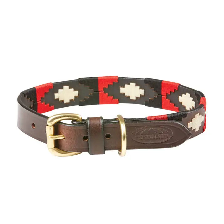 Weatherbeeta Polo Leather Dog Collar.