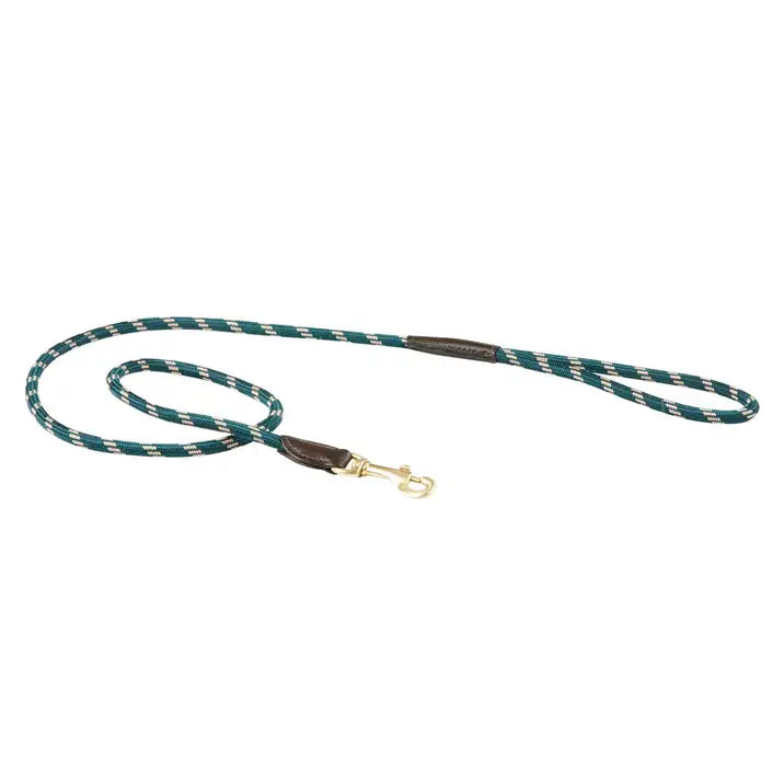 Weatherbeeta Rope Leather Dog Lead.