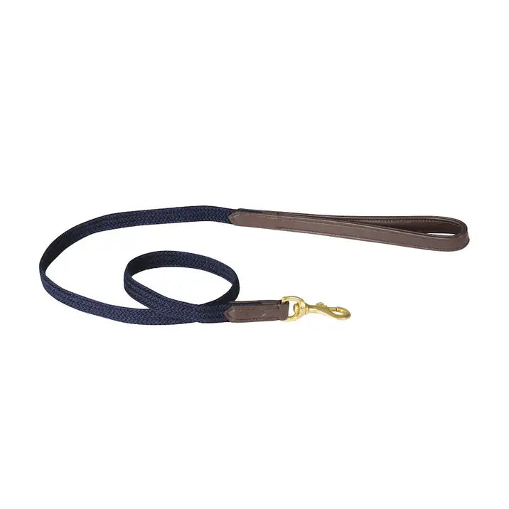 WEATHERBEETA leather plaited dog lead