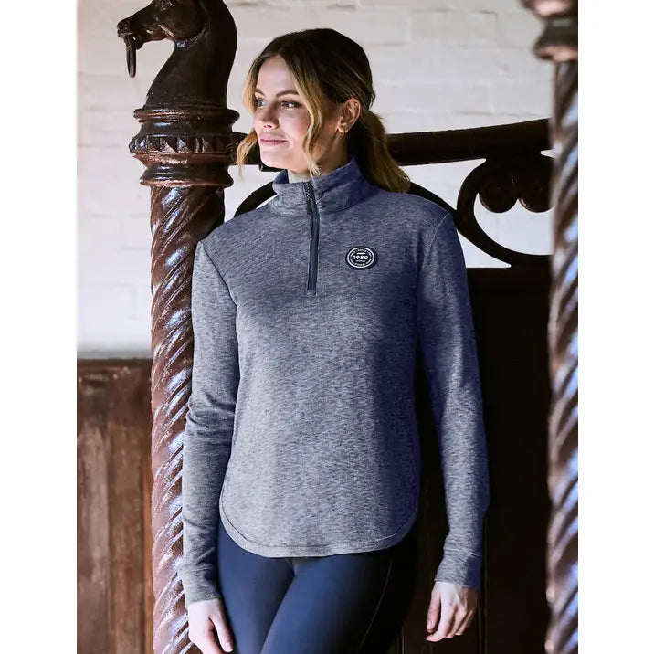 London Layer Long Sleeve Top - Navy Iris