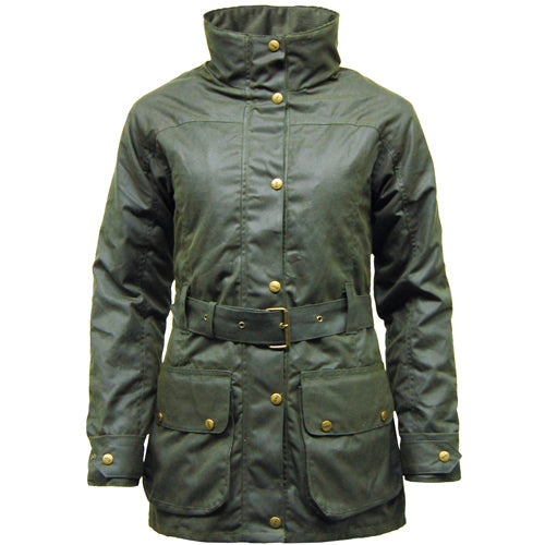 Game Cantrell Padded Antique Waxed Jacket