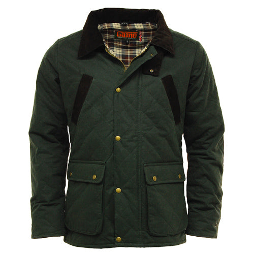 Game Oxford Quilted Wax Jacket