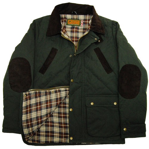 Game Oxford Quilted Wax Jacket