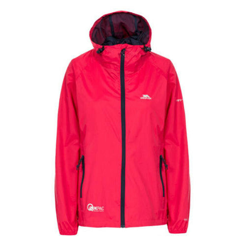 Trespass Qikpac Ladies Waterproof Hooded Jacket - Clearance