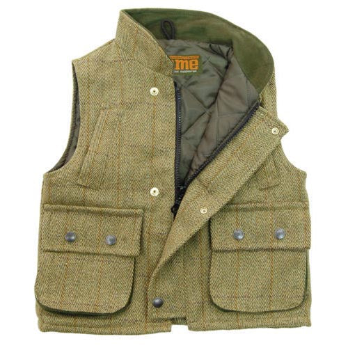 Children's Game Tweed Gilet