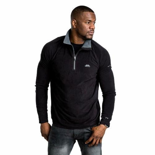 Mens Trespass Blackford Microfleece Zip Top