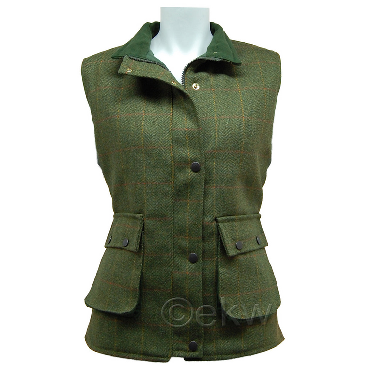 Ladies Game Tweed Gilet