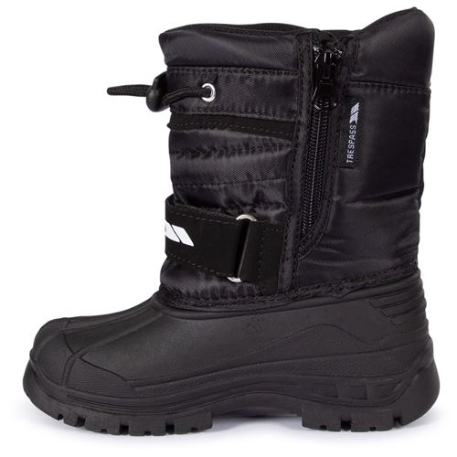 Kids Trespass DODO Fleece Lined Water Resistant Snow Boot