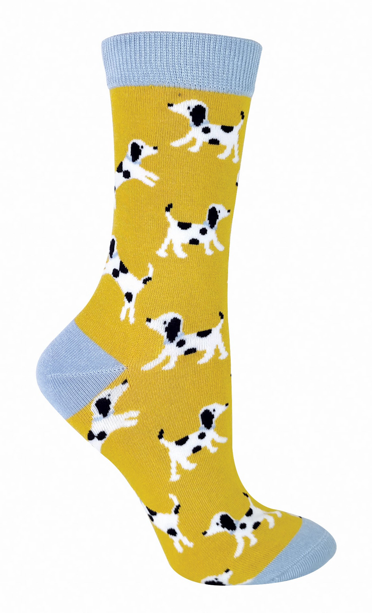 Ladies Novelty Bamboo Socks | Dog Designs