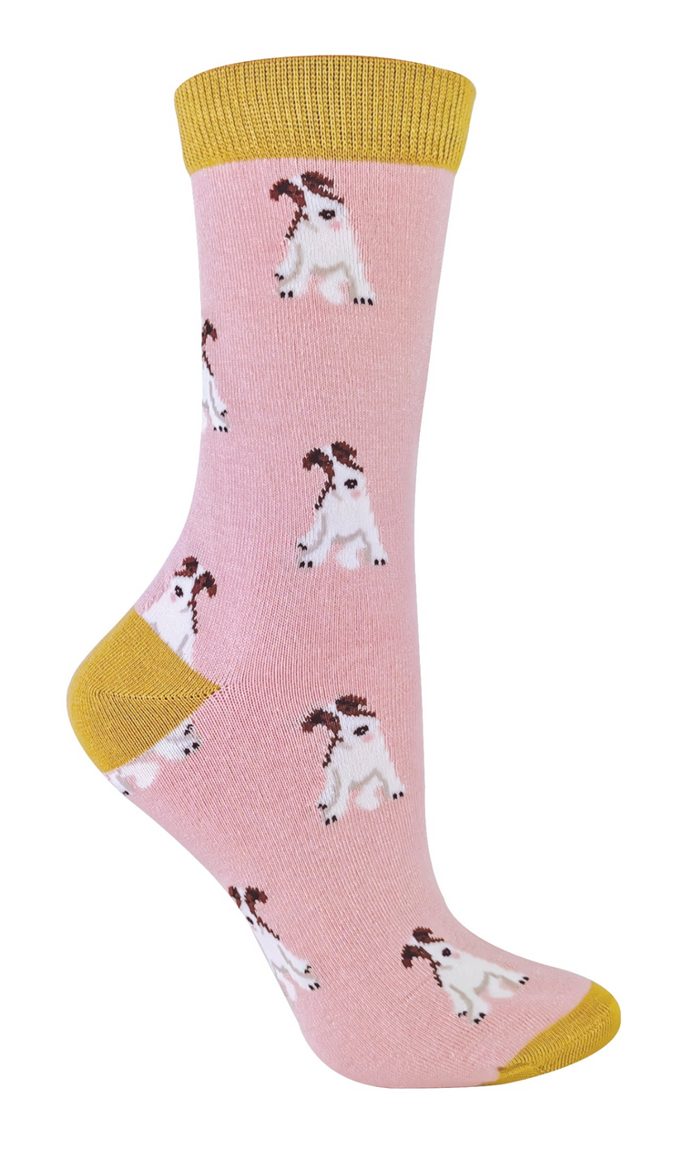 Ladies Novelty Bamboo Socks | Dog Designs