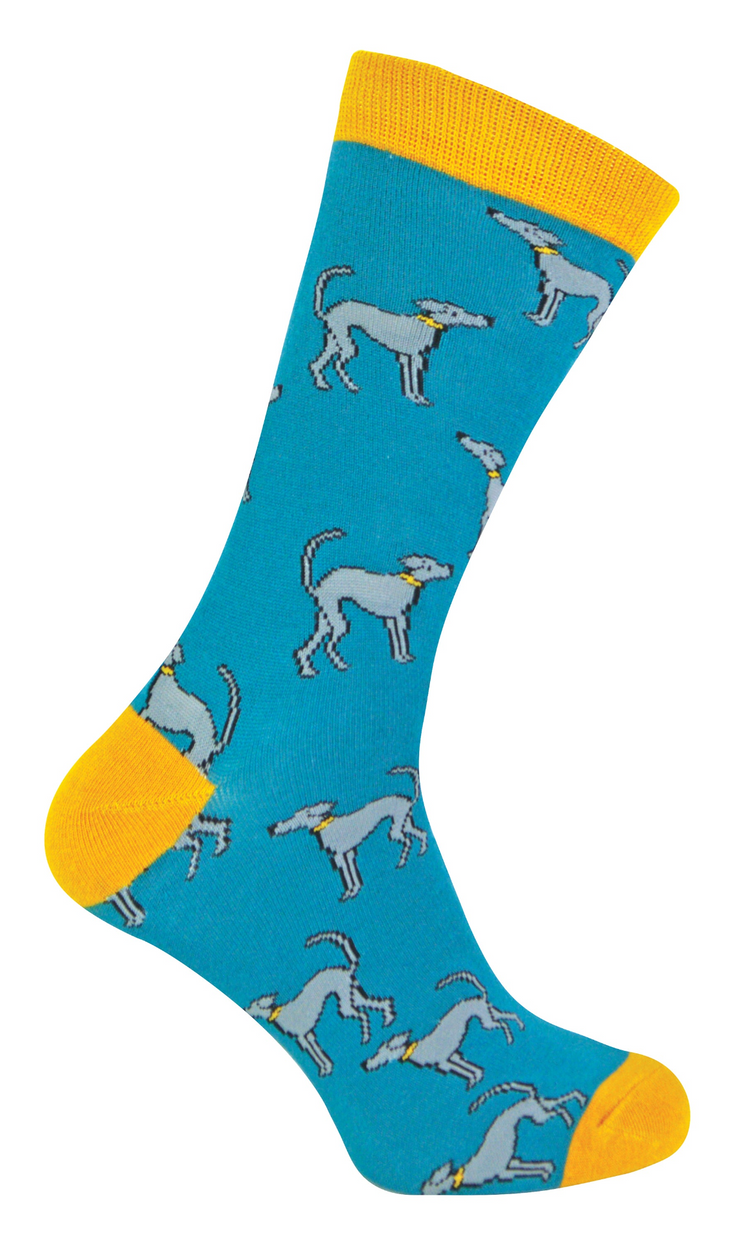 Mens Novelty Bamboo Socks | Dog Designs