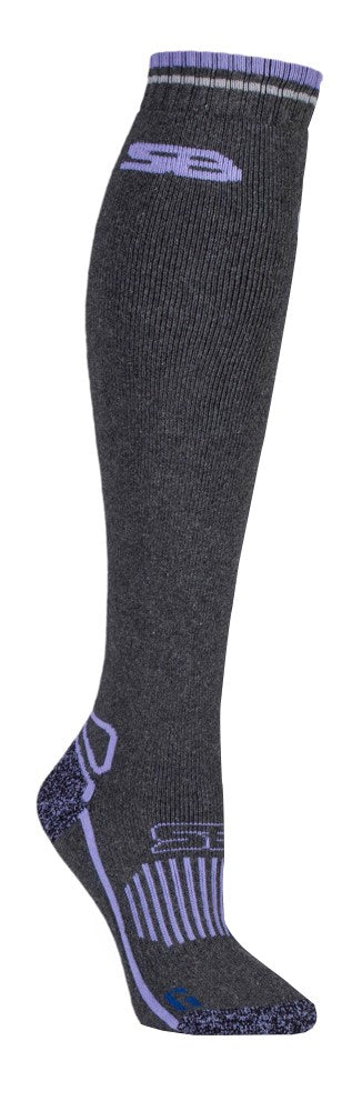 Ladies Knee High Wool Wellington Boot Socks