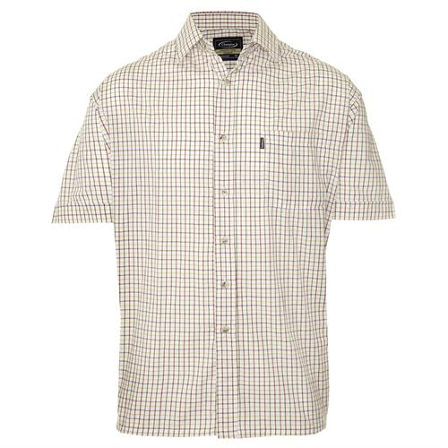 Mens Champion Short Sleeve Tattersall Shirt - 3041