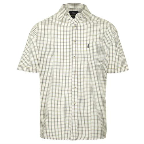 Mens Champion Short Sleeve Tattersall Shirt - 3041