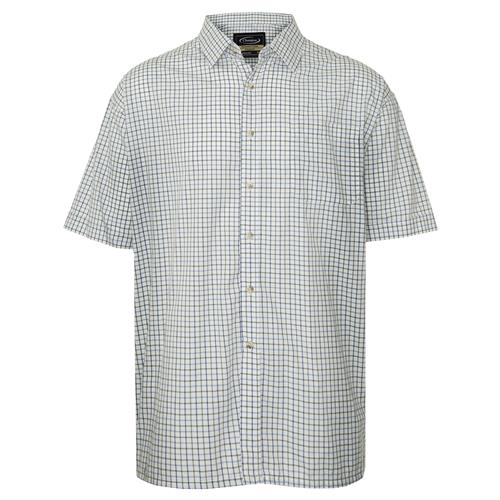 Mens Champion Short Sleeve Tattersall Shirt - 3041