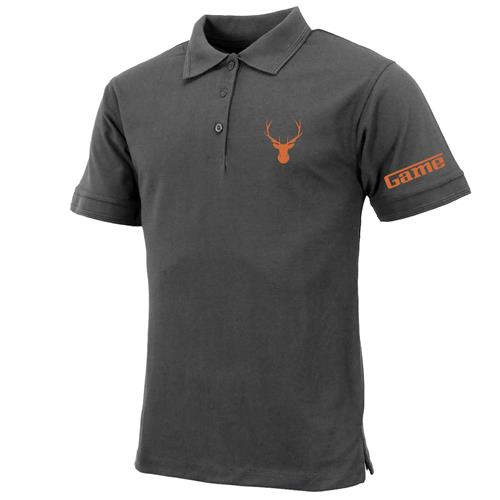 Mens Premium Polo Shirt with Stag & Game Logo Printing