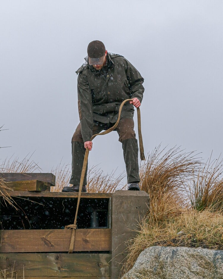 Hoggs of Fife Green King ll Waterproof Jacket.