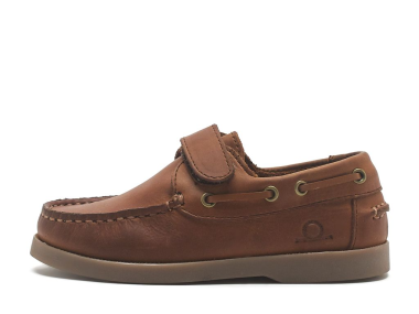 CLEARANCE-Chatham Oliver-Kids Velcro Boat Shoes