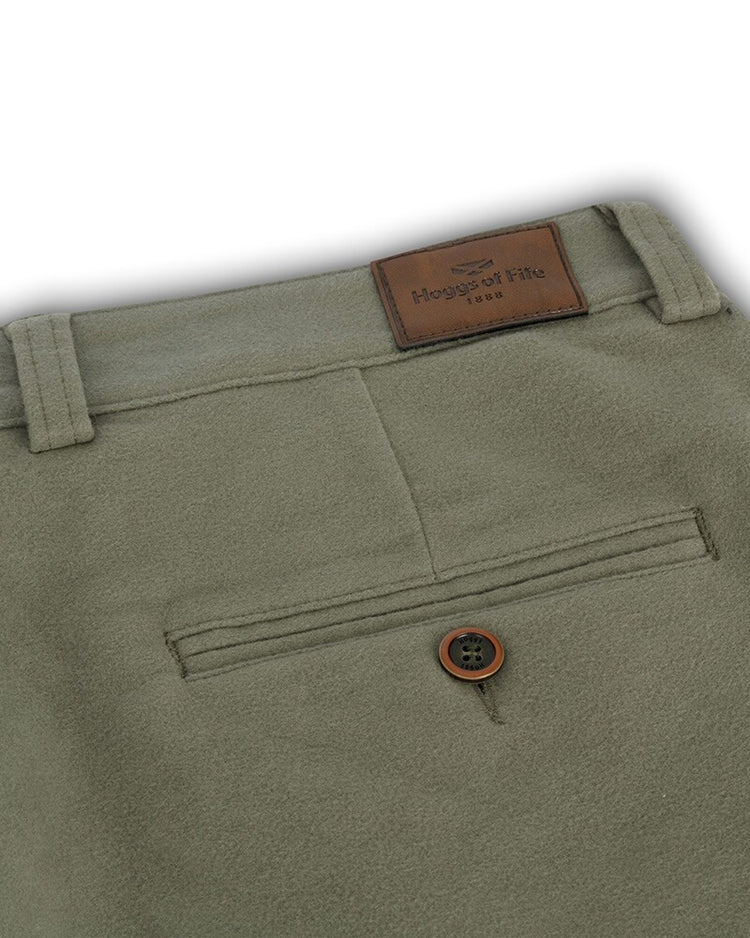 Hoggs of Fife Monarch II Moleskin Trousers-Lovat