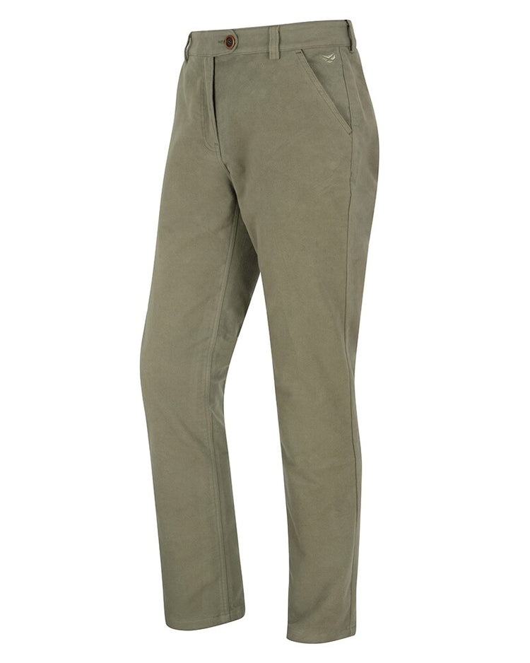 Hoggs of Fife Monarch II Moleskin Trousers-Lovat