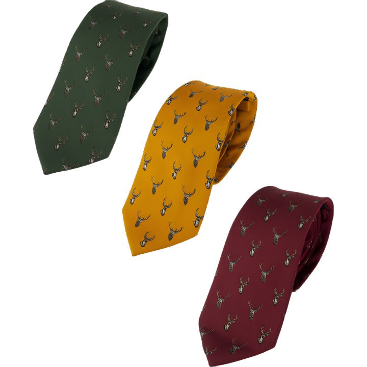 Jack Pyke silk tie - Stag