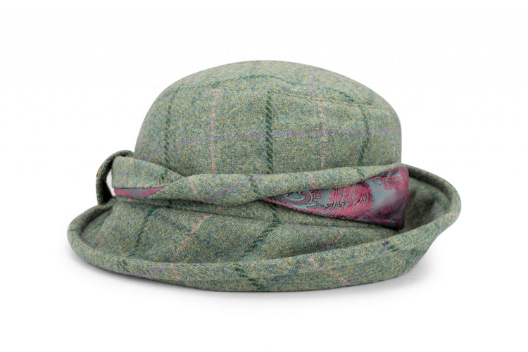 Hoggs of Fife Roslin Ladies Tweed Twist Hat