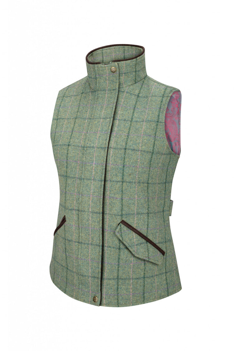 Hoggs of Fife Roslin Ladies Technical Tweed Waistcoat