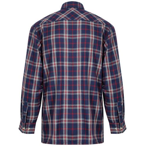 Mens Champion Country Fleece Lined Check Shirt