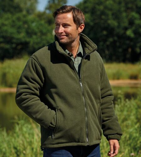 Mens Champion Glen Padded Fleece Jacket