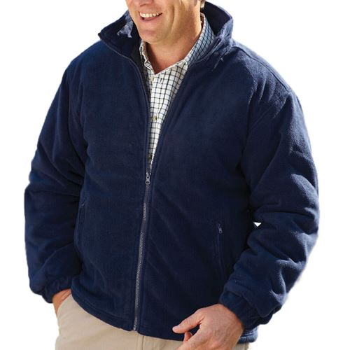 Mens Champion Glen Padded Fleece Jacket