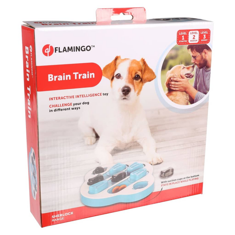 FLAMINGO Dog Brain Trainer Sherlock Clyde 30.8x27x4.8 cm