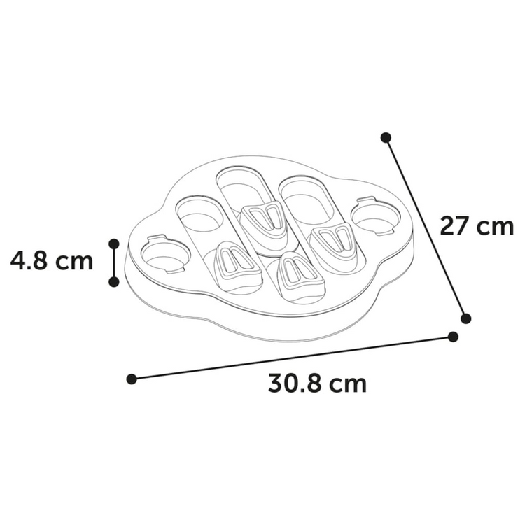 FLAMINGO Dog Brain Trainer Sherlock Clyde 30.8x27x4.8 cm