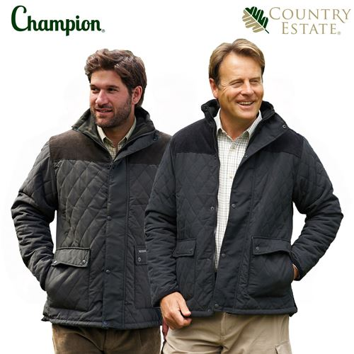 Mens Champion Lewis Fleece Lined Jacket