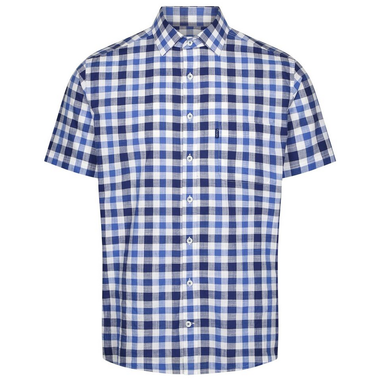 Mens Champion Short Sleeve Holkham Check Shirt