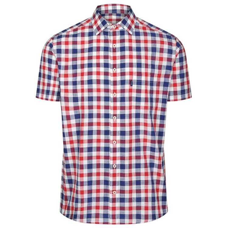 Mens Champion Short Sleeve Holkham Check Shirt