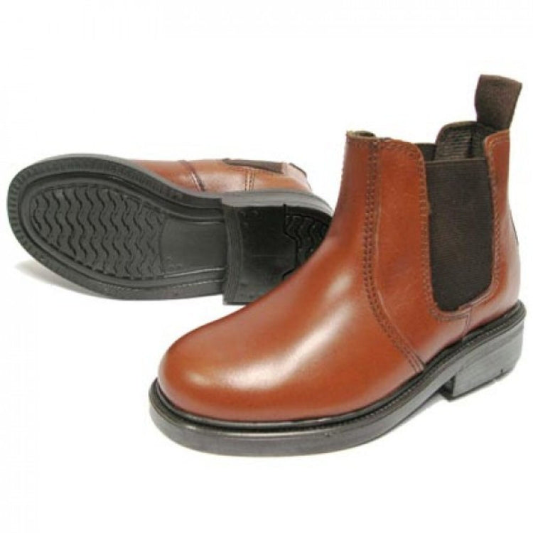 Oaktrak Walton Kids Dealer Boot Chestnut Tan