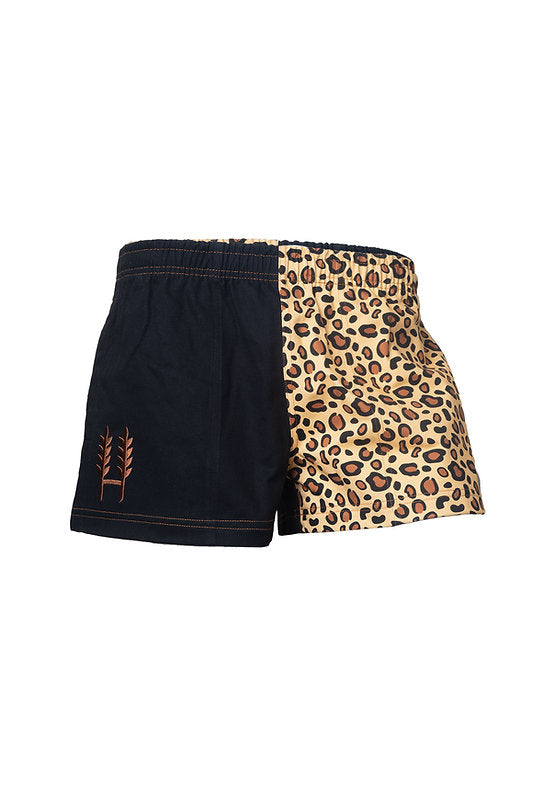 Hexby Leopard Harlequin Shorts