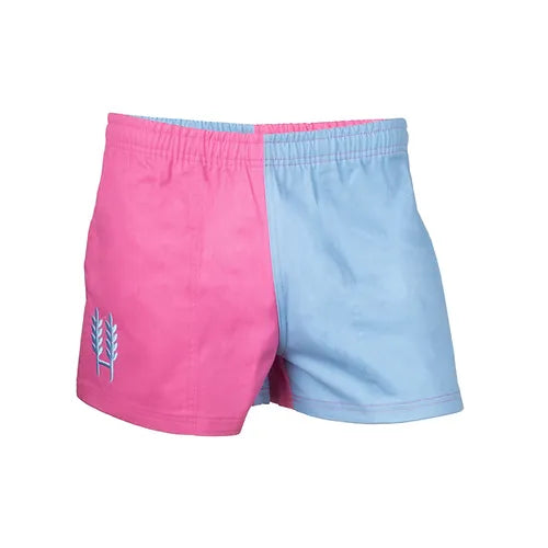 Hexby Pink/Light Blue Harlequin Shorts